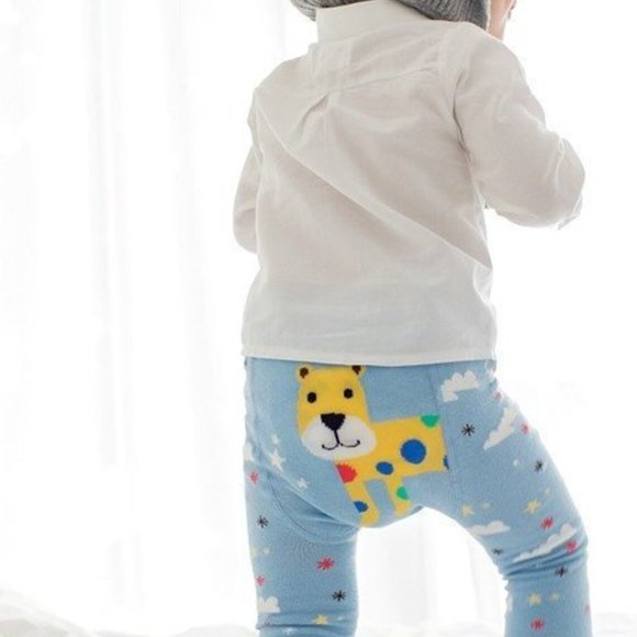 Eva & Elvin daily socks & tights for kids. Cheetah. 24M One size - Picture 3 of 4